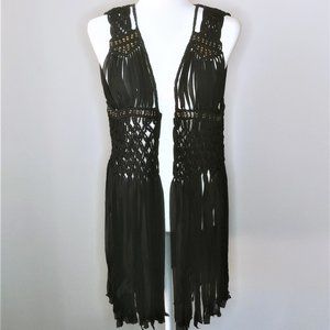 Braided Sleeveless Vest - Size M/L